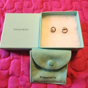 Brand New Tiffany & Co studs in silver